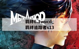 羁绊6.3wucd_羁绊追踪者s13