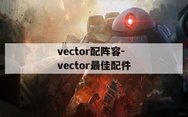 vector配阵容-vector最佳配件-第1张图片-一粒游戏网