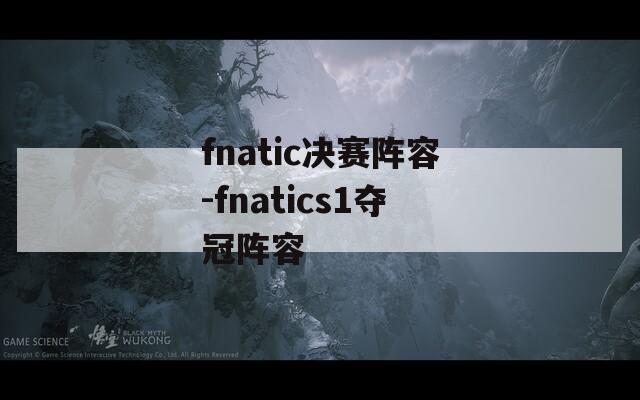 fnatic决赛阵容-fnatics1夺冠阵容-第1张图片-一粒游戏网