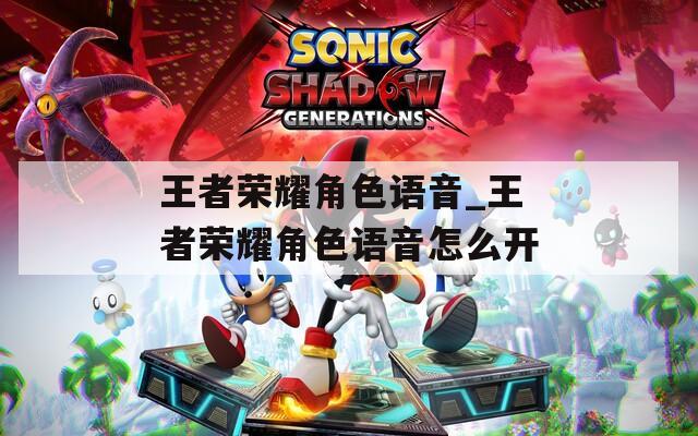 王者荣耀角色语音_王者荣耀角色语音怎么开-第1张图片-一粒游戏网